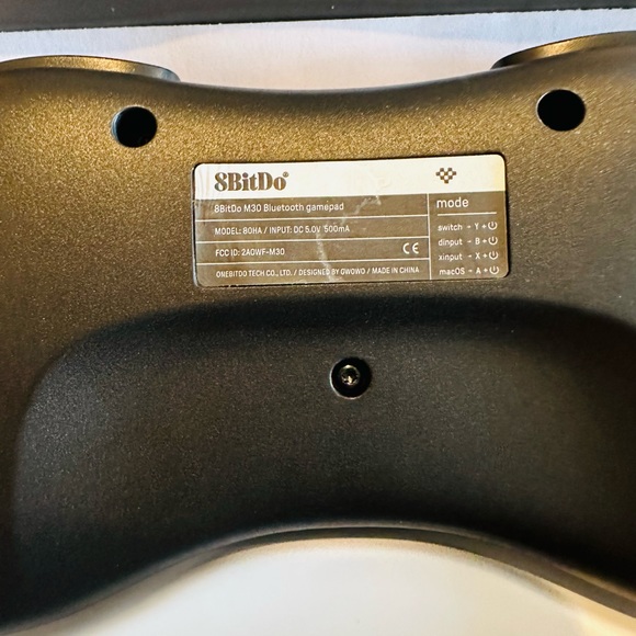 8BitDo M30 Bluetooth gamepad switch,windows,android... black new - Picture 5 of 8